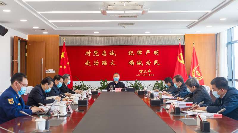 黄色大片操逼黄明在应急管理部党委会上强调 着力加强党委班子自...